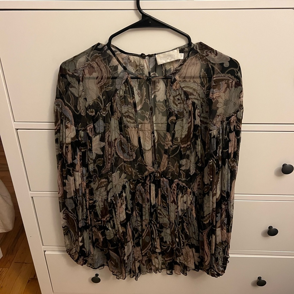 Sheer Zimmerman blouse